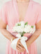 Convertible Soft Satin Bridesmaid Dress, Cheap Floor-Length Bridesmaid Dress, KX237