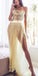 Charming Tulle Slit Backless Lace Sexy Prom Dresses, FC2540