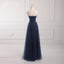 Long Bridesmaid Dress, Sweet Heart Bridesmaid Dress, Tulle Bridesmaid Dress, A-Line Dress for Wedding, Lace Bridesmaid Dress, Floor-Length Bridesmaid Dress, LB0404