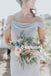 Charming Off Shoulder Bridesmaid Dresses, Long Chiffon Bridesmaid Dresses, KX974