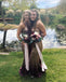 Sparkle Sequin Mermaid Sleeveless Floor-length Bridesmaid Dress, FC5266