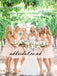 Sweet Heart Bridesmaid Dress, Dress for Wedding, Chiffon Backless Bridesmaid Dress, KX115