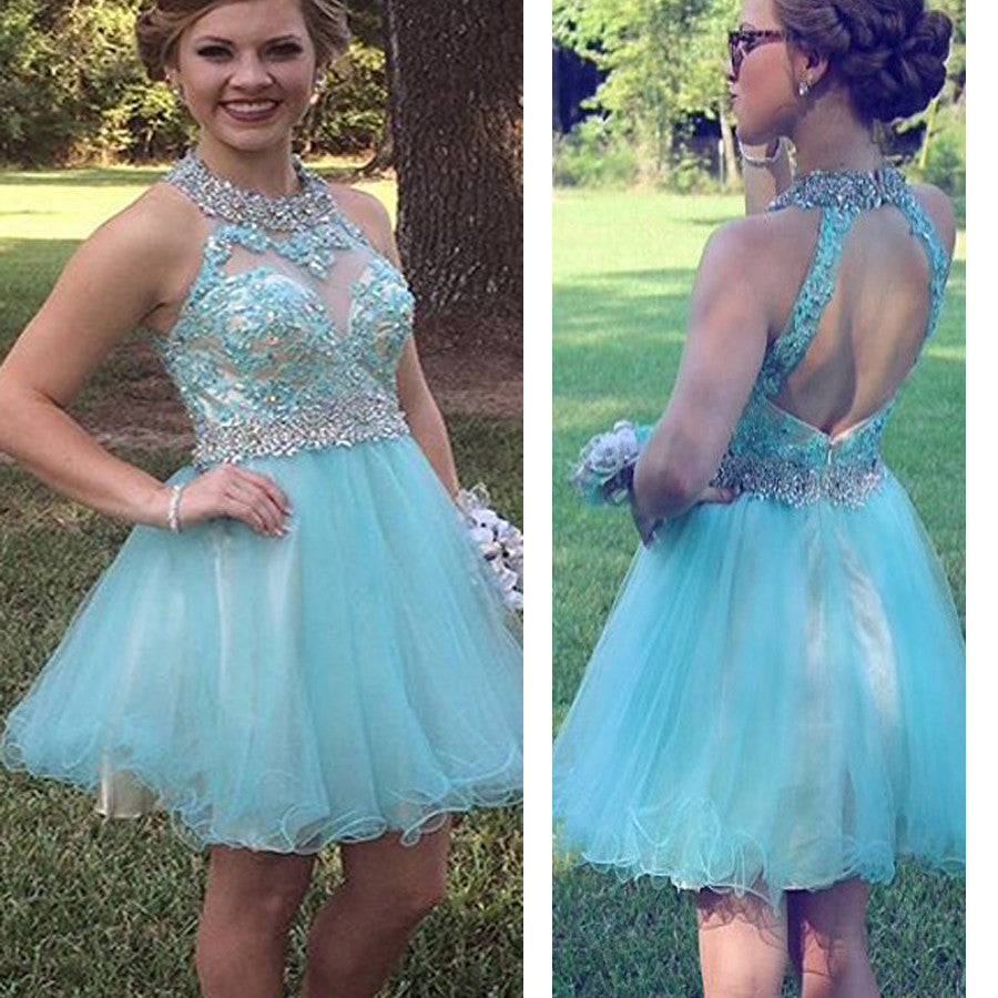 Short white lace simple open backs sexy unique style cocktail homecoming prom gown dress,BD00176