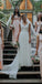 Cheap A-Line Chiffon Backless Elegant Lace Wedding Dresses, FC1769