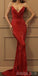 Sparkly Sequin Different Colors Mermaid Backless V-neck Sexy Prom Dresses, FC2242