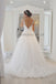 Tulle Wedding Dress, Backless Applique Wedding Dress, Charming Wedding Dress, KX30