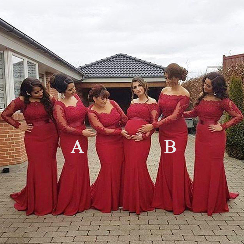 Red Bridesmaid Dresses: 22 Gorgeous Designs From Ruby to Rose