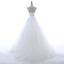 Long Wedding Dress, Sweet Heart Wedding Dress, Tulle Bridal Dress,Wedding Dress with Rhinestone, Beading Wedding Dress, Lace Honest Wedding Dress, LB0316