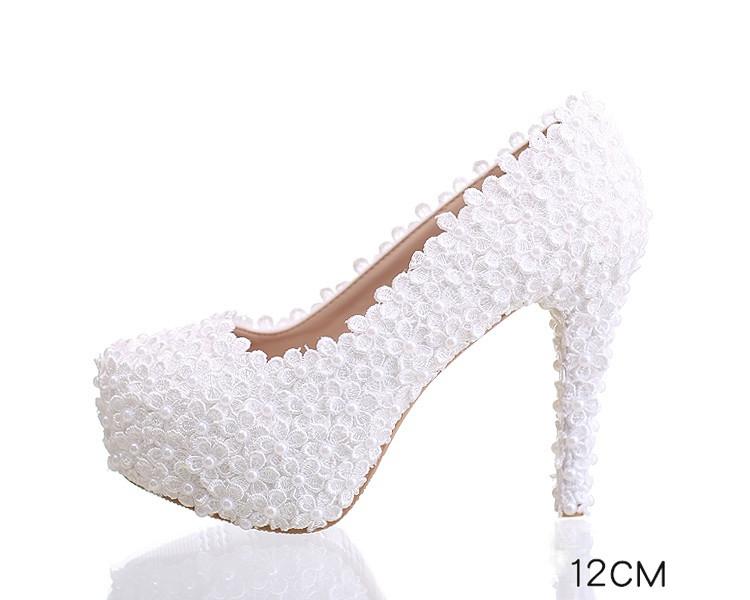 high White Pearls Bridal High Heels Sandals Pointed Toe Pumps Ankle Strap  Dress Shoes Wedding Party Evening Sandals Shoes 3.74“ P09L : Amazon.com.au:  Clothing, Shoes & Accessories | ShopLook
