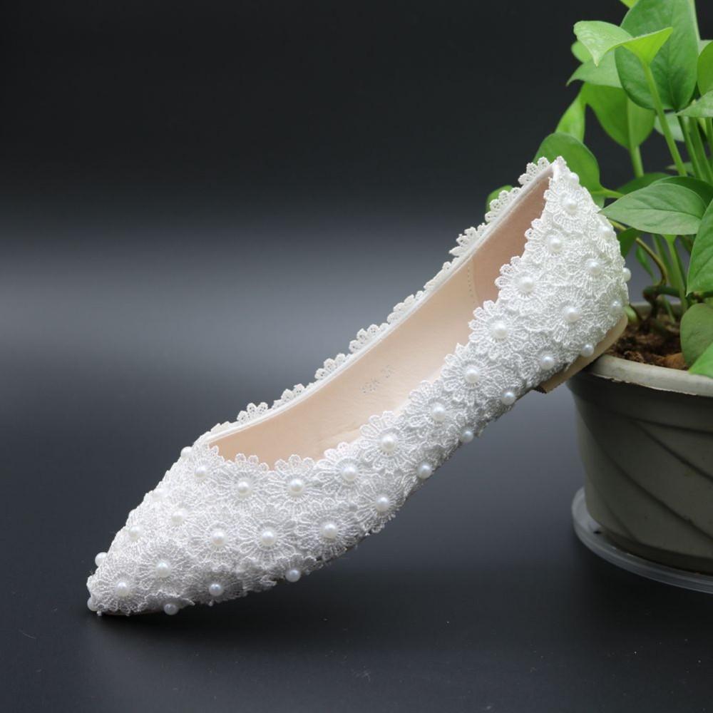 Glitter Crystal Metal Rivets Single Shoes Women Red Wedding Dress Thick Heel  Bride Shoes Pointed Toe High Heels Slip on Pumps