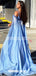 Charming Chiffon A-line Sweetheart Beaded Prom Dress  with A long Train, FC4549