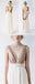 Off Shoulder Top Sequin Prom Dress V-Neck Junior Pretty Long Bridesmaid Dresses with Bow, WG05