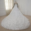 Luxury Soft Tulle Hand Made Sweetheart Sequin Rhinestone backless Wedding Dresses with Long Train,220058