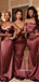 Mismatched Soft Satin Mermaid Floor-length Bridesmaid Dress, FC6638