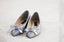 Fashion Women Flat Pointed Toe Lace Sequin Wedding Bridal Shoes, S008