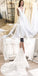 Cheap V-Neck Applique Wedding Dress, Gorgeous A-Line Organza Wedding Dress, LB0740