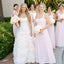 Pink Convertible Bridesmaid Dress,Cheap Chiffon Backless Bridesmaid Dress, KX746