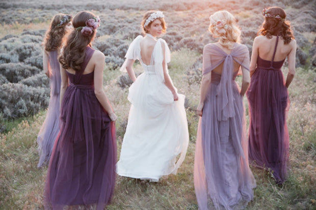 Convertible Bridesmaid Dresses by LaceMarry
