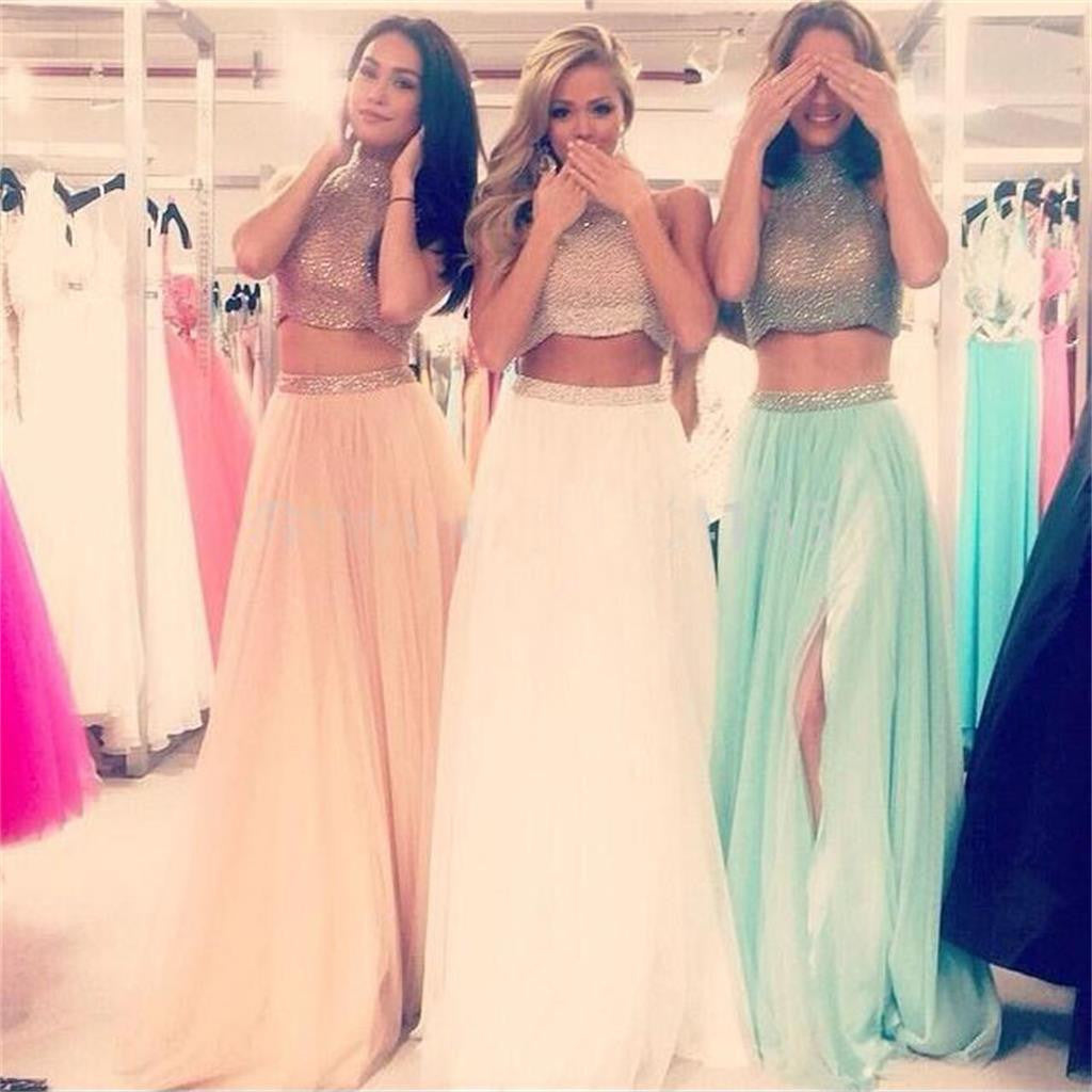 A-line Sweetheart See-though Long Sleeves Prom Dresses With Belt, PD0124