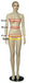 Spaghetti Straps Mermaid Jersey Short Sleeve Backless Prom Dresses, KX911
