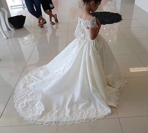 Wedding Flower Girls Dress Piano Performance Princess Dress For Little Girl  | eBay