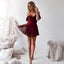 Spaghetti Straps Lace Homecoming Dress, Cheap Backless Homecoming Dress, KX1524
