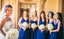 Tulle A-Line Sleeveless Elegant Bridesmaid Dress, Lace V-Neck Backless Bridesmaid Dress, FC894