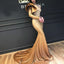 Gradual Sequin One Shoulder Long Sleeve Mermaid Prom Dresses, FC2203
