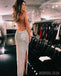 Sparkly Mermaid Sexy Backless Slit Sequin Prom Dresses, FC2211