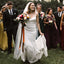 Honest Lace Mermaid V-Back Sleeveless Floor-Length Wedding Dresses, FC1649