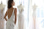 Charming Long Sleeve V-Neck Backless Applique Sexy Slit Wedding Dresses, FC1810