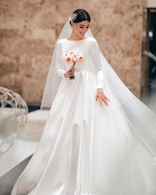 Long Sleeve Mermaid Wedding Dresses | Wedding Dress 2022 Elegant Wedding -  Mermaid - Aliexpress