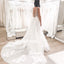 Cheap V-Neck Applique Wedding Dress, Gorgeous A-Line Organza Wedding Dress, LB0740